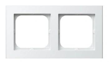 Ramka podwójna SONATA BIAŁY