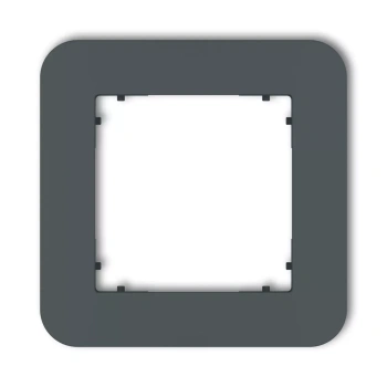 MINI Ramka uniwers.pojed.zaokrąglona grafit mat