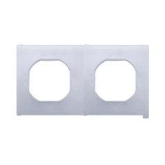 Simon10 Uszczelka IP44 do ramki podwójnej biała