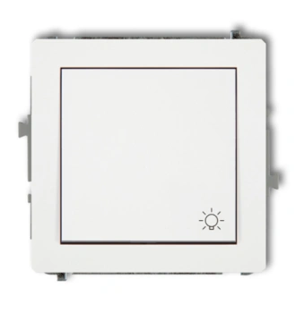 Mechanizm łącznika zwierny światło biały DECO