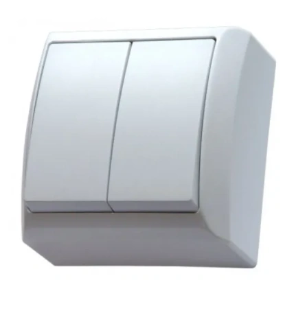 Łącznik hermetyczny świecznikowy 10AX IP20 Bis, biały