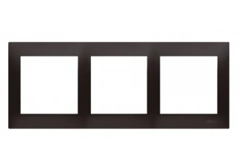 Simon54 Premium Ramka 3-krotna IP20/IP44 czarny