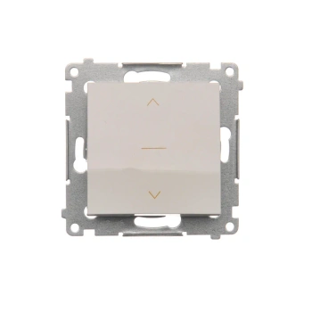 Łącznik żaluzjowy Simon54, srebrny