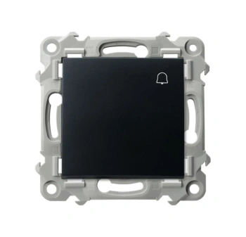 SZAFIR Łącznik zwierny dzwonek czarny matowy