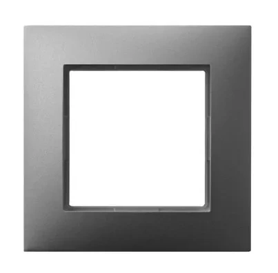 Ramka pojedyncza R-1U/70 Aria szary mat