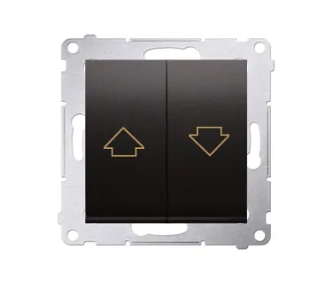 Simon54 Przycisk roletowy 10AX antracyt