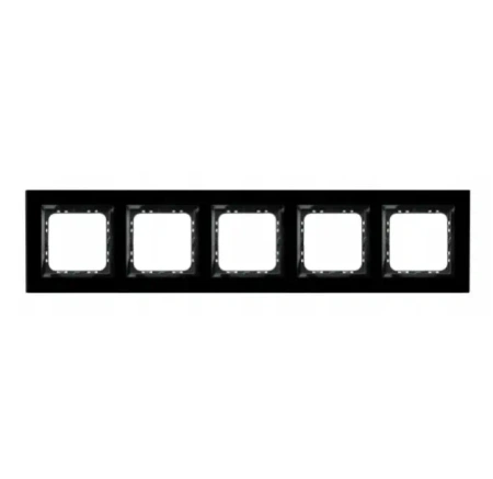 Ramka pięciokrotna SONATA CZARNE SZKŁO