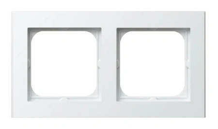 Ramka podwójna SONATA BIAŁY