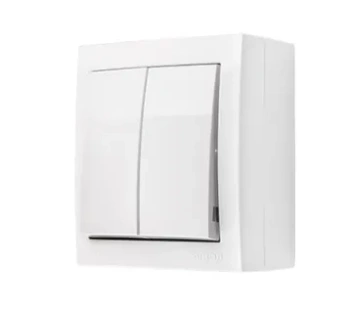 SimonAquaclick Łącznik świecznikowy biały