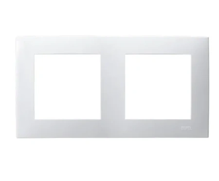 Ramka podwójna R-2Z/00 Szafir, biały