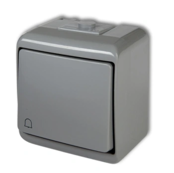 Łącznik hermetyczny zwierny dzwonek JUNIOR, popielaty