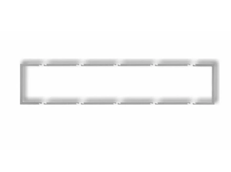 Ramka wypełniająca 5x srebrny metalik