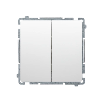 Łącznik świecznikowy (moduł), SimonBasic, biały