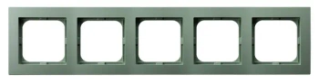 AS Ramka pięciokrotna zielony mat
