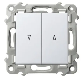 SZAFIR Łącznik żaluzjowy zwierny biały