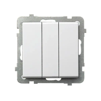 Łącznik potrójny SONATA BIAŁY