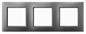 ARIA Ramka potrójna szary mat