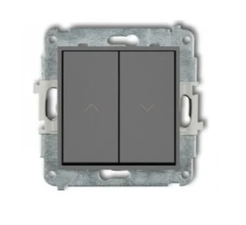 MINI Mechanizm łącznika zwierny żaluzj. szary mat