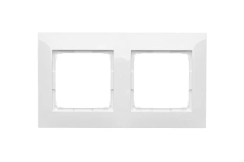 Ramka 2-krotna uniwersalna Simon54 Premium, biały