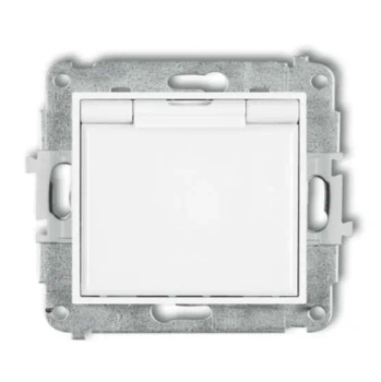 Mechanizm gniazda bryzg. z uziem. 2p+z MINI