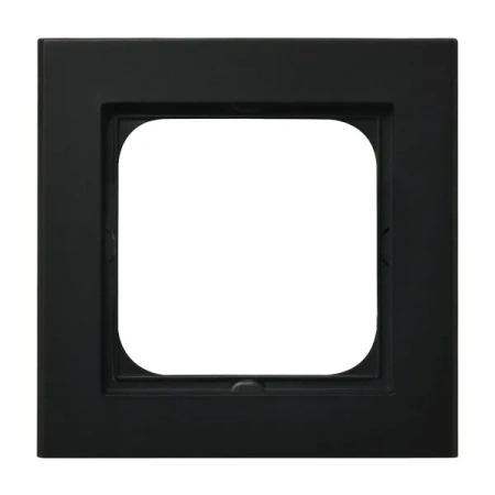 Ramka pojedyncza SONATA czarny matowy