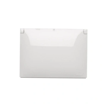 SimonAquaclick Gniazdo wtyczkowe 2-krotne kompaktowe biały