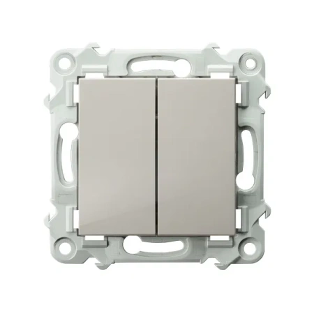 SZAFIR Łącznik podwójny krzyżowy kaszmirowy beż