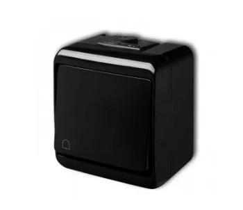 Łącznik hermetyczny zwierny dzwonek JUNIOR, czarny