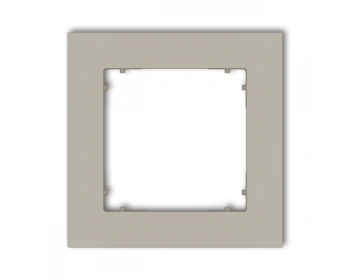 MINI Ramka uniwersalna pojedyncza kwadratowa taupe
