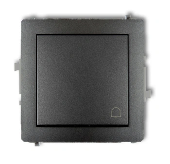 Mechanizm łącznika zwierny dzwonek grafitowy DECO