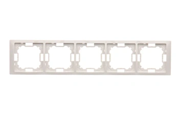 BasicNeos Ramka 5-krotna uniwers. biała