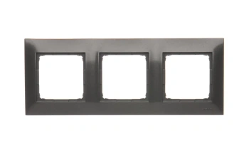 Ramka 3-krotna uniwersalna Simon54 Premium, antracy