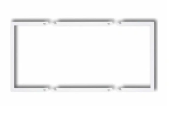 DECO Ramka wypełniająca 2x biała biały