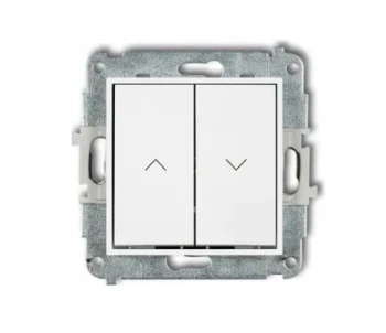 ICON Mechanizm łącznika żaluzj. z podtrzym. biały