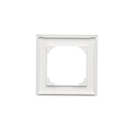 Simon55 Ramka 1-krotna, biały mat