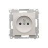 Simon54 Gniazdo wtyczkowe z uziemieniem i przesłonami 16A 250V biały