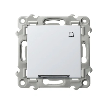 SZAFIR Łącznik zwierny dzwonek z podświetl. biały