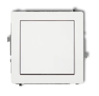 Mechanizm łącznika 1bieg. biały DECO