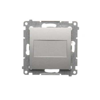 Zaślepka ramki Simon54, srebrny mat