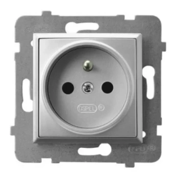 Gniazdo pojedyncze z uziemieniem GP-1UZ/m/18