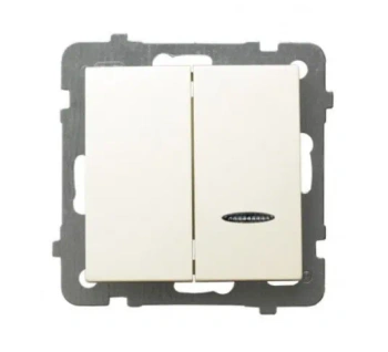 AS Łącznik świecznikowy podświetlany ecru