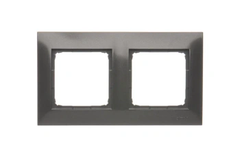 Ramka 2-krotna uniwersalna Simon54 Premium, antracy