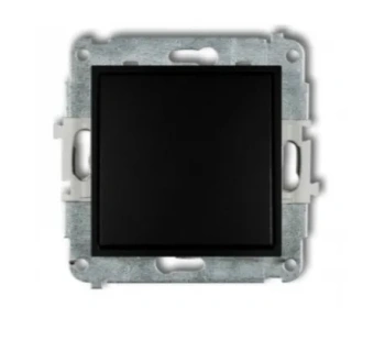 MINI Przycisk jednobiegunowy czarny mat 12MWP-4.1