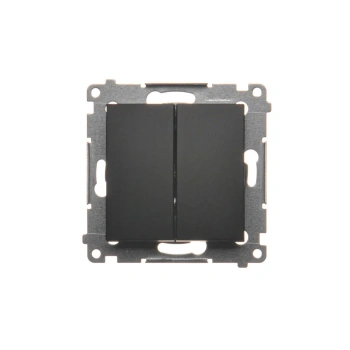 Simon54 Łącznik świecznikowy 10AX czarny