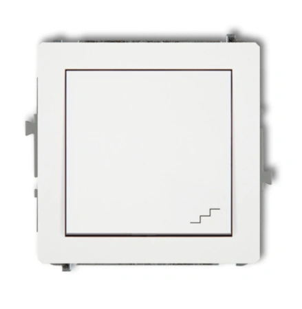 Mechanizm łącznika schodowego biały DECO