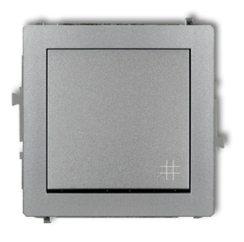 Mechanizm łącznika krzyżowego srebrny metalik DECO