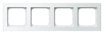 Ramka poczwórna SONATA BIAŁY