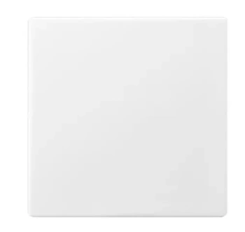 ARIA klawisz łącznika jednobiegunowego biały