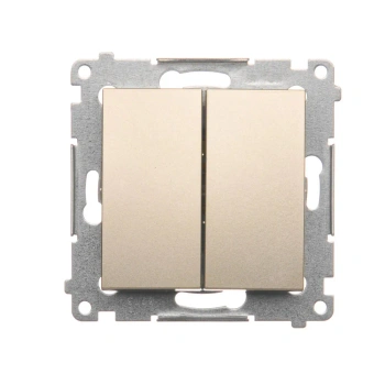 Łącznik świecznikowy Simon54, złoty mat