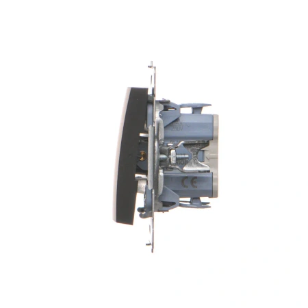 Simon54 Łącznik jednobiegunowy 10AX czarny